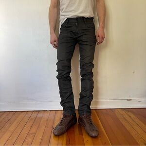 GUESS Black Alameda Slim Tapered Pants